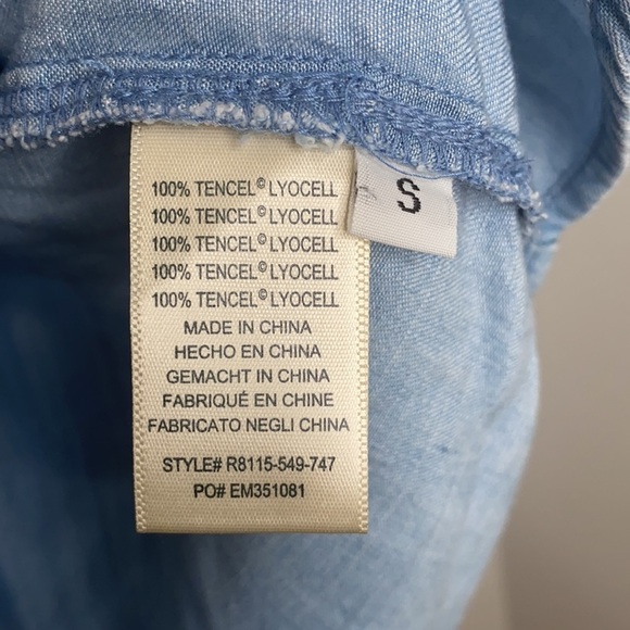 Cloth & Stone for Anthropologie Small Denim Dress - Picture 5 of 9